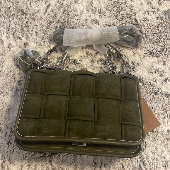 NWT Steve Madden army green purse - Picture 3 of 6
